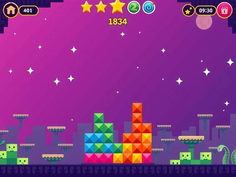 Tetris Game Boy gameplay on modern browser with nostalgic green screen effect