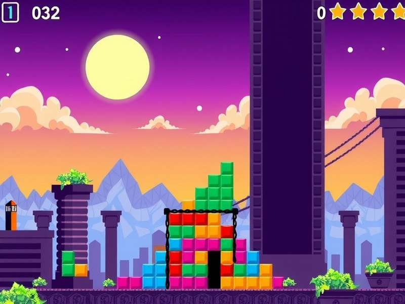 Diagram showing T-Spin setup and execution in classic Tetris ROM gameplay