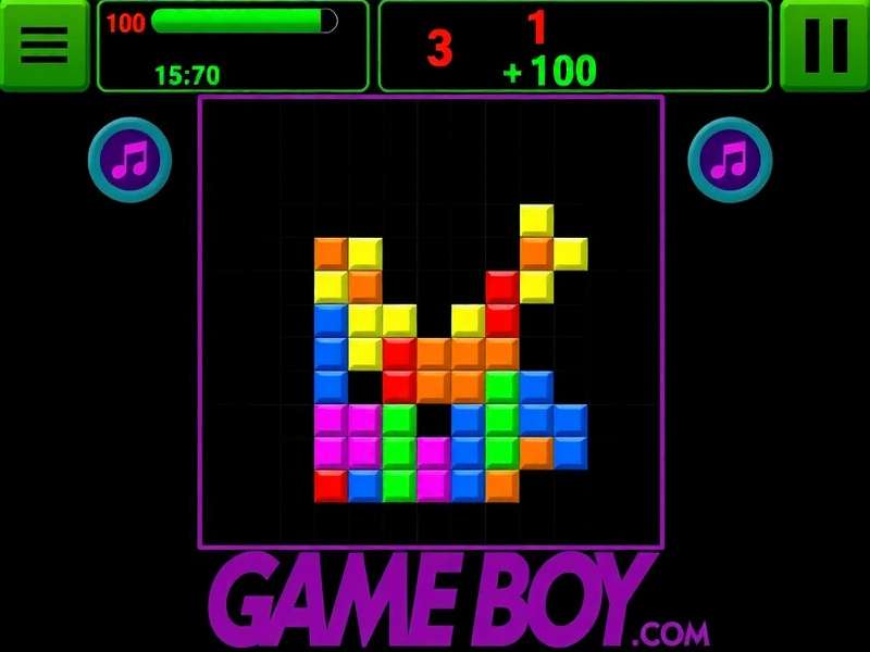 Detailed analysis of Tetris Game Boy music waveforms and sheet music