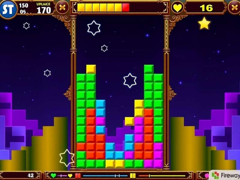 Evolution of Tetris game from 1984 to modern versions