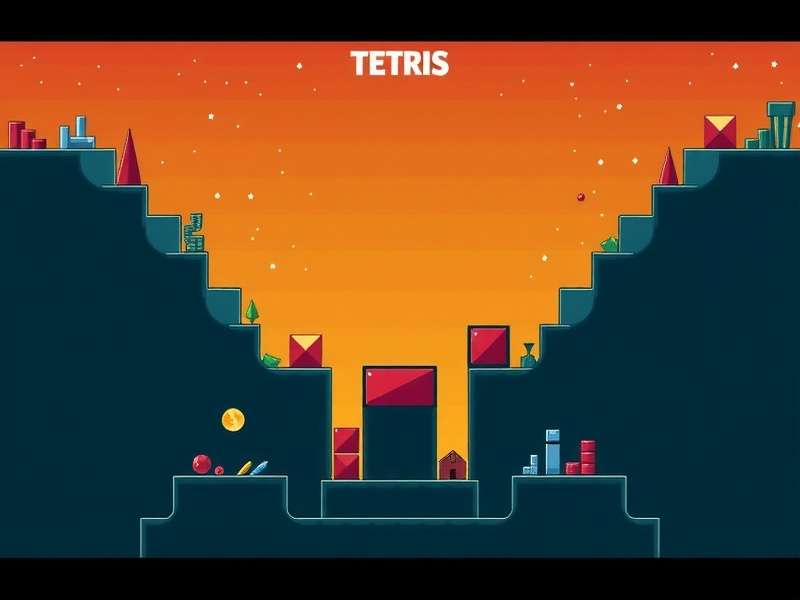 Evolution of Tetris games from 1984 to present showing graphical improvements