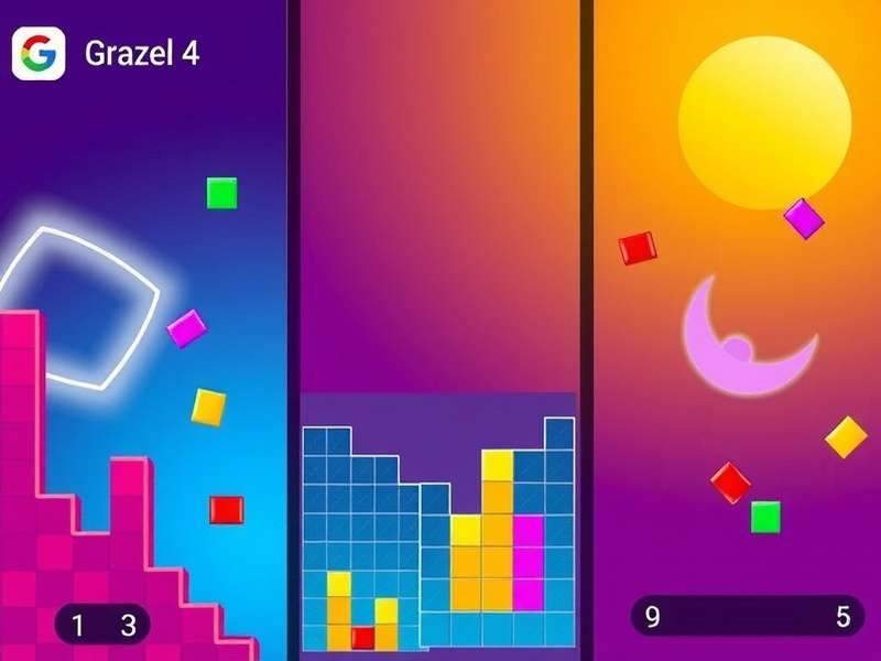 Timeline showing the evolution of Tetris from 1984 to present day