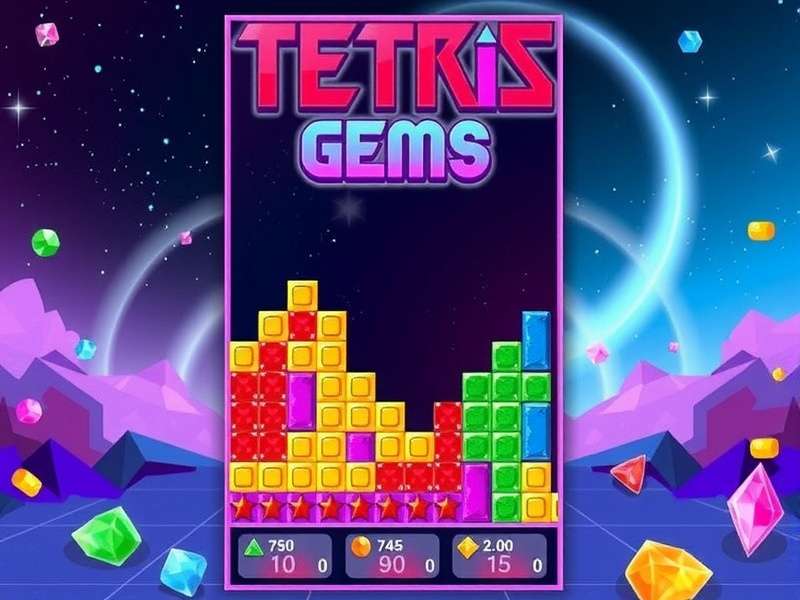 Close-up of a keyboard with highlighted keys used for Tetris controls