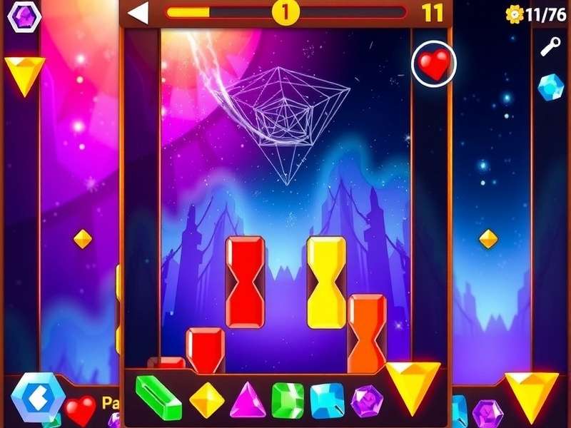 A vibrant collection of various Tetris game cartridges and screens from different eras