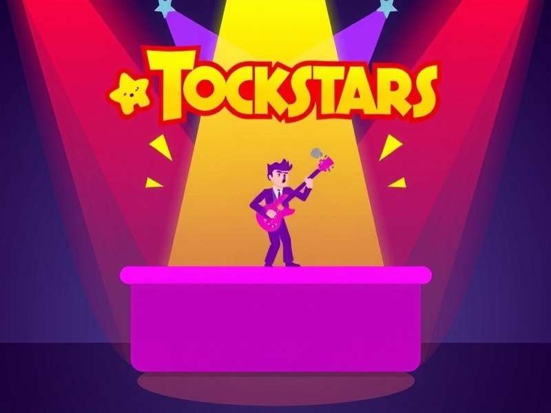 Times Table Rockstars gameplay screen showing Tetris blocks with numbers