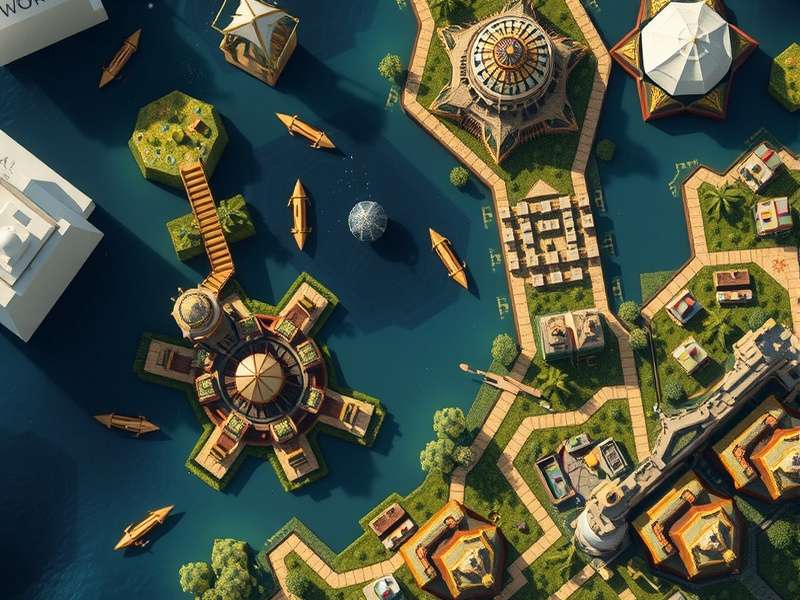 Strategic map view of Territorial Io game showing expansion and conflict zones