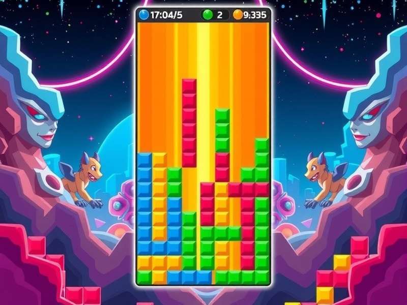 Timeline of Tetris game evolution from 1984 to present
