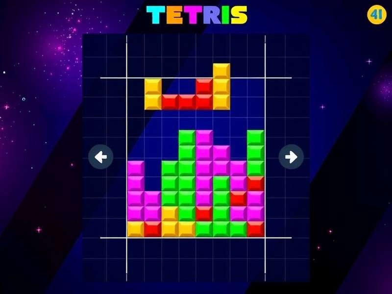 A person playing Tetris on a modern laptop and smartphone