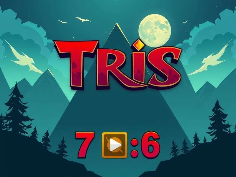 T Tris — Tetris gameplay showcase with classic blocks and modern interface