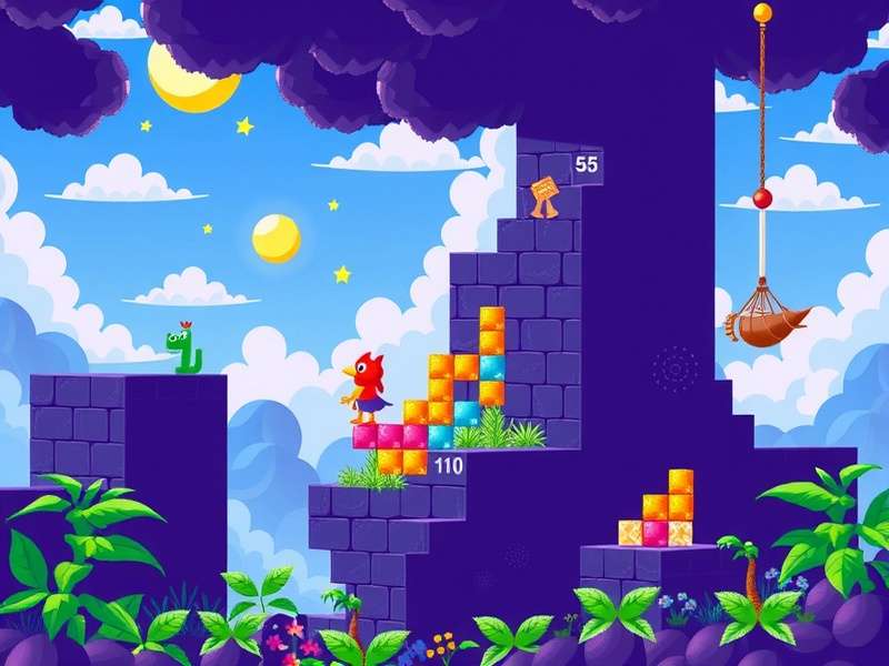 Tetris Gameboy Scene — Classic handheld Tetris gameplay on Nintendo Gameboy, featuring the iconic green screen and falling tetrominoes.