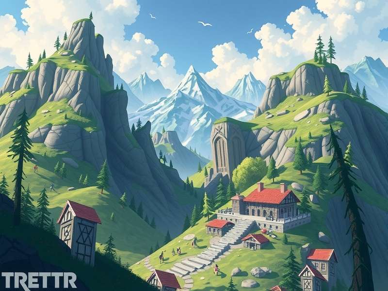 Tretr gameplay showcase featuring colourful blocks and dynamic scoring interface
