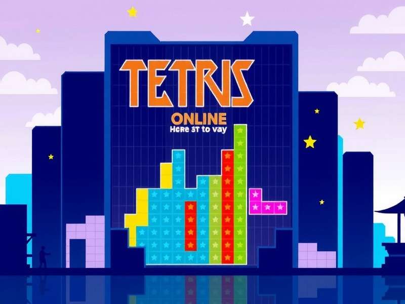 Tetris Online gameplay on laptop and mobile devices in India