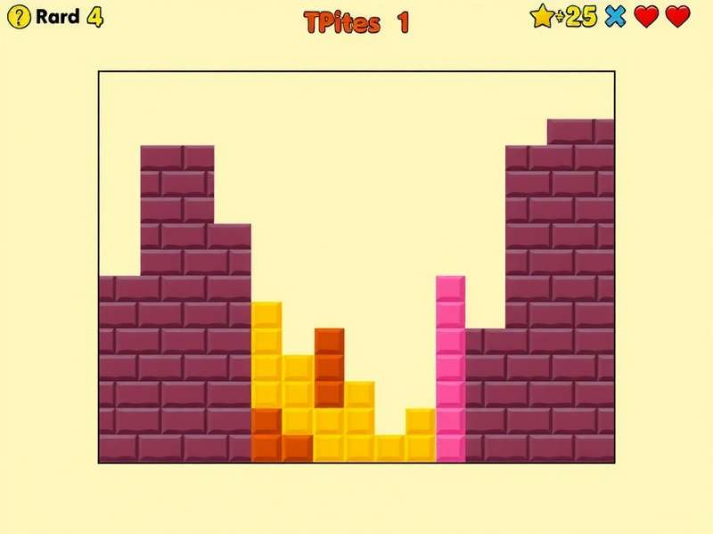 Tetris Online gameplay screenshot showing high score 12,450 at level 8 with 42 lines cleared