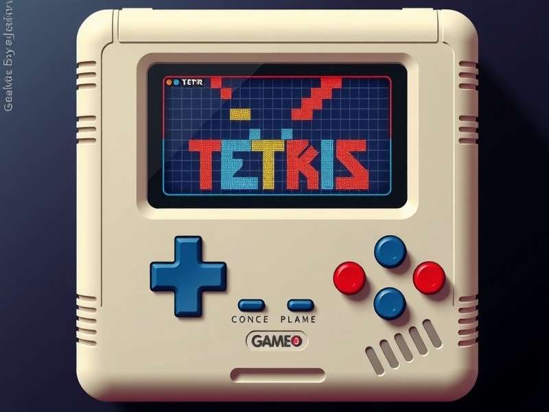 Polycon brand Tetris game console popular in 90s India