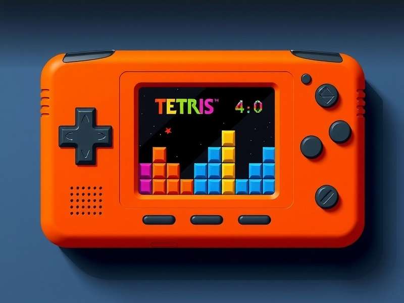 A collection of vintage Tetris game consoles from the 1990s, popular in India