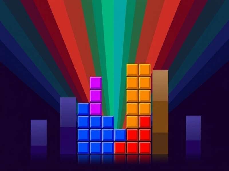 Tetris Io Game – classic block puzzle gameplay on a glowing board