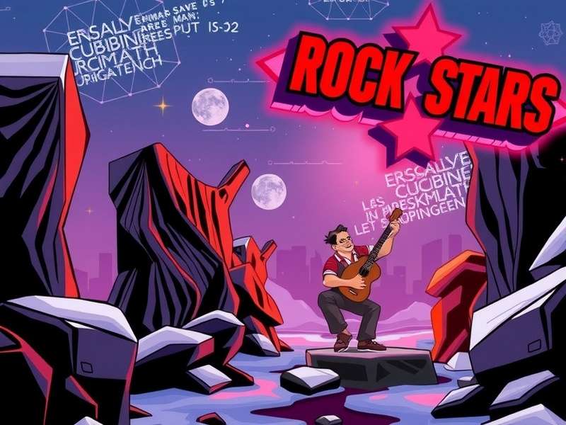 Tt Rock Stars — Tetris arena with glowing blocks and community vibe